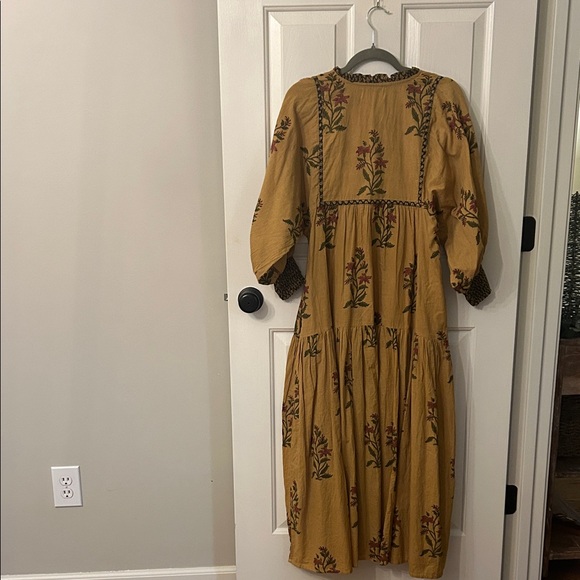 Bohemian Floral Long Sleeve Dress - Picture 3 of 3